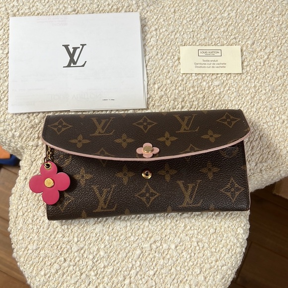 Louis Vuitton Emilie monogram flower wallet - Picture 2 of 3